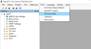 Установка OpenGD77 на Цифровую Рацию Baofeng, Инструкция по прошивке DM-1701